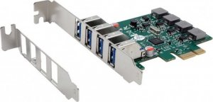 HUB USB Exsys Exsys EX-11044 PCIe Schnittstellenkarte FH/LP PCIe 2.0 x1 4x USB 3.2 1