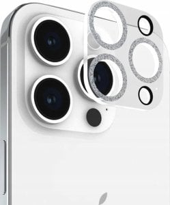 Case-Mate Case-Mate Sparkle Lens Protector - Szkło ochronne na aparat iPhone 15 Pro / iPhone 15 Pro Max (Twinkle) 1