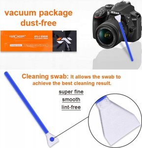 Kf Zestaw Do Czyszczenia Matrycy Matryc Aps-c K&f Concept PŁyn + 10x Szpatułka / Sku.1616 4