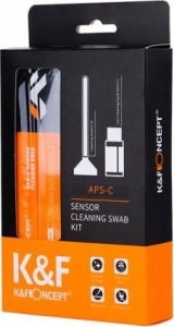 Kf Zestaw Do Czyszczenia Matrycy Matryc Aps-c K&f Concept PŁyn + 10x Szpatułka / Sku.1616 9