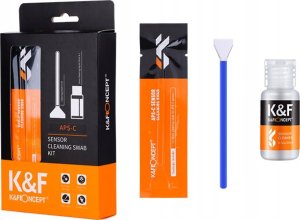 Kf Zestaw Do Czyszczenia Matrycy Matryc Aps-c K&f Concept PŁyn + 10x Szpatułka / Sku.1616 10