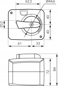 Ferro Siłownik elektryczny 230V do zaworów mieszających 2