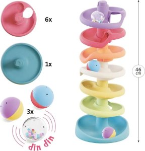 Quercetti QUERCETTI PLAYBIO SPIRAL TOWER EVO 5