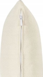 Beliani Szezlong boucle prawostronny biały RIOM 8