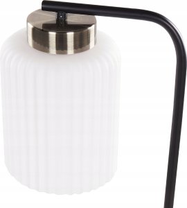 Lampa stołowa Beliani Lampa stołowa metalowa mosiężno-czarna CAUDELO 7