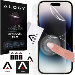 Alogy Folia Hydrożelowa do iPhone 14 Pro Max ochronna na telefon na ekran Alogy Hydrogel Film 1