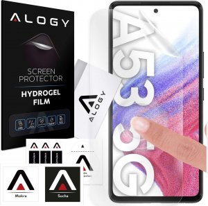 Alogy Folia Hydrożelowa do Samsung Galaxy A53 / A53 5G ochronna na telefon na ekran Alogy Hydrogel Film 1