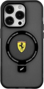 Ferrari Ferrari FEHMP15MUSCAK iPhone 15 Plus / 14 Plus 6.7" czarny/black hardcase Ring Stand 2023 Collection MagSafe 2