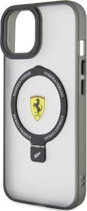 Ferrari Ferrari FEHMP15MUSCAK iPhone 15 Plus / 14 Plus 6.7" czarny/black hardcase Ring Stand 2023 Collection MagSafe 5