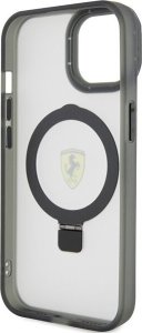 Ferrari Ferrari FEHMP15MUSCAK iPhone 15 Plus / 14 Plus 6.7" czarny/black hardcase Ring Stand 2023 Collection MagSafe 6