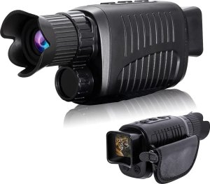 Noktowizor Apexel Monokular Noktowizor Ir Zoom 10x 24mm Ip56 Lcd 1,5"" Zdjęcia 10mp Filmy 1080p Apexel / Nv007 7