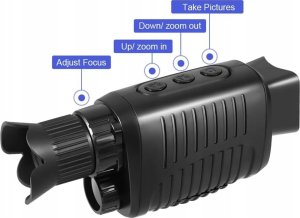 Noktowizor Apexel Monokular Noktowizor Ir Zoom 10x 24mm Ip56 Lcd 1,5"" Zdjęcia 10mp Filmy 1080p Apexel / Nv007 8