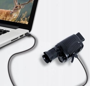 Noktowizor Apexel Monokular Noktowizor Ir Zoom 10x 24mm Ip56 Lcd 1,5"" Zdjęcia 10mp Filmy 1080p Apexel / Nv007 9