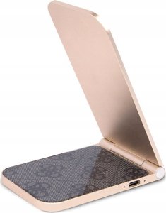 Guess Ładowarka indukcyjna Guess GUDCFAL4PEGK 2w1 15W 4G Pattern MagSafe czarny/black 3