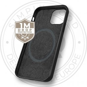 Xqisit XQISIT NP Silicone Case Anti Bac MagSafe, RECYCLED for iPhone 15 Pro Max Black standard 4