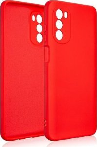 Beline Beline Etui Silicone Motorola Moto G82 5G czerwony /red 1