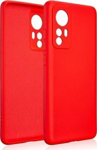 Beline Beline Etui Silicone Xiaomi 12 czerwony/red 1