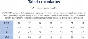 Buty trekkingowe damskie CMP CMP Nietos 3Q47966-U973 Czarne 36 11