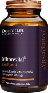 Doctor Life DOCTOR LIFE_Mitorevital Urolityna A suplement diety 30 kapsułek 1