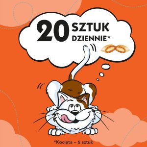 Dreamies DREAMIES Mix Smaków z Kurczakiem i Serem - przysmak dla kota - 350 g 2