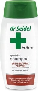 Dr Seidel Dr Seidel Szampon proteinowy dla małych zwierząt futerkowych 220ml 1