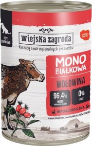 Wiejska Zagroda Wiejska Zagroda Monobiałkowa Wołowina puszka 400g 1