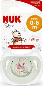 NUK NUK SMOCZEK USP 0-6M SIL STAR 10730905 1/6 1