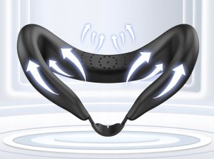 JYS Osłona Silikonowa Ochrona Nasadka Case Do Gogli Okularów Vr Meta Quest 3 /  Mq15 3