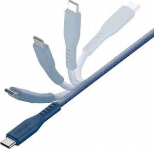 Kabel USB Energea USB-C - Lightning 1.5 m Niebieski 2