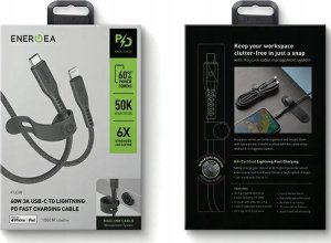 Kabel USB Energea USB-C - Lightning 1.5 m Czarny 5