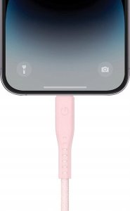 Kabel USB Energea USB-C - Lightning 1.5 m Różowy 3