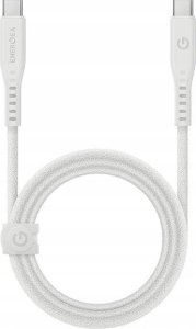 Kabel USB Energea ENERGEA kabel Flow USB-C - USB-C 1.5m biały/white 240W 5A PD Fast Charge 1