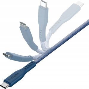 Kabel USB Energea USB-C - USB-C 1.5 m Niebieski 2