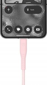 Kabel USB Energea USB-C - USB-C 1.5 m Różowy 3