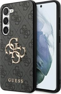 Guess Guess GUHCS23FE4GMGGR S23 FE S711 szary/grey hardcase 4G Big Metal Logo 1