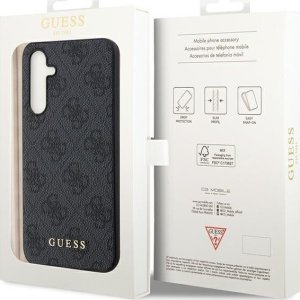 Guess Guess GUHCS23FEG4GFGR S23 FE S711 szary/grey hardcase 4G Metal Gold Logo 8