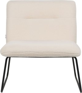 Beliani Fotel boucle biały COTULLA 2