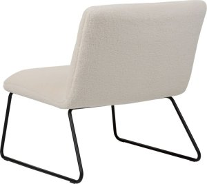 Beliani Fotel boucle biały COTULLA 3