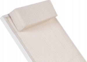 Beliani Leżak ogrodowy beżowy CATANIA II 5