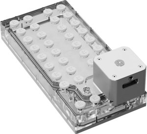 EK Water Blocks EK-QuantumX Loophole Distroplate D5 PWM srebrny 2