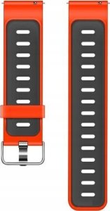Beline Beline pasek Watch 20mm Double Color Silicone czerwono-czarny  red/black box 2
