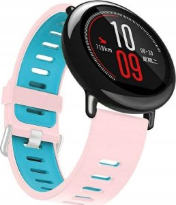 Beline Beline pasek Watch 20mm Double Color Silicone różowo-niebieski pink/blue box 1