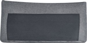 Beliani Narożnik lewostronny rozkładany z pojemnikiem ciemnoszary KARILA 7