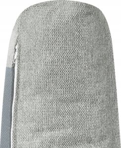 Beliani Narożnik lewostronny rozkładany z pojemnikiem szary KARILA 11