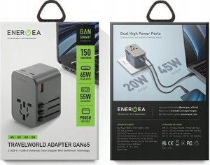 Ładowarka Energea 1x USB-A 2x USB-C 8 A 7