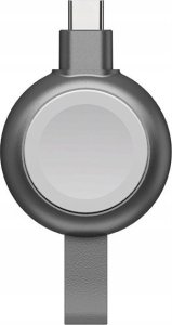 Energea ENERGEA WatchPod 3 kompaktowa ład. indukcyjna do Apple Watch 5W USB-C Fast Charging szary/gunmetal 2