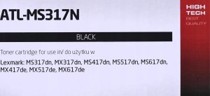 Toner Activejet Black Zamiennik 51B2000 (ATL-MS317N) 5