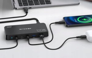 Ładowarka Blitzwolf Ładowarka sieciowa Blitzwolf BW-i100 5w1 120W 4