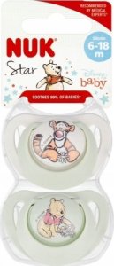 NUK SMOCZEK USP 2EL 6-18M SIL STAR 10736940 1/6 2