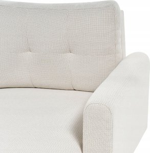 Beliani Sofa narożna lewostronna beżowa SIRO 12